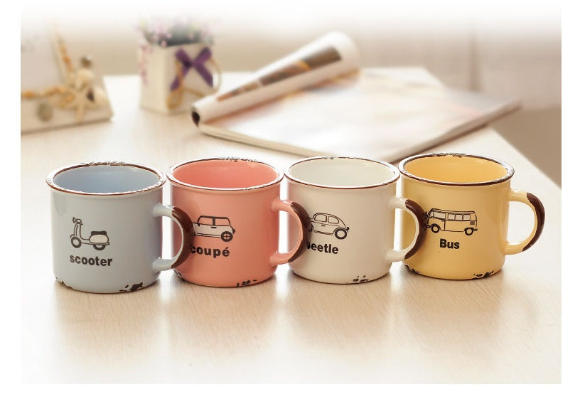 Tasse à Thé Rétro