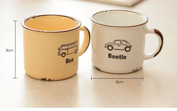 Tasse à Thé Rétro