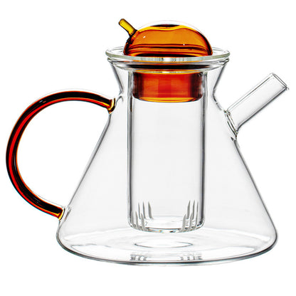 Service à thé en verre résistant à la chaleur