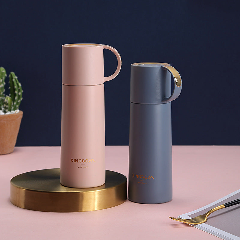 Thermos avec tasse intégret