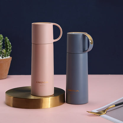 Thermos avec tasse intégret